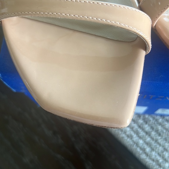 Stuart Weitzman Women's Nude Heeled Sandals - Picture 10 of 11